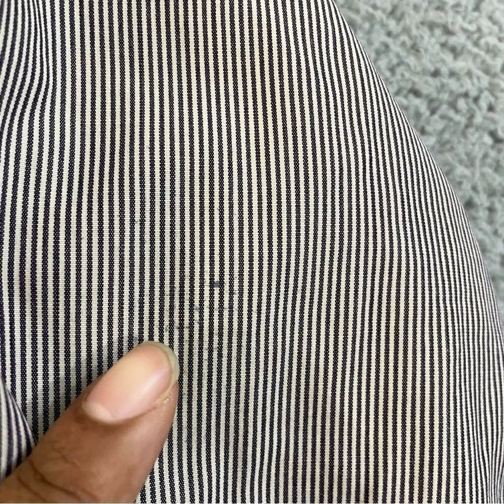 J. Crew Shirt Mens XL Striped Preppy‎ Casual Button Front
